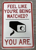 Your Being Watched Tin Sign