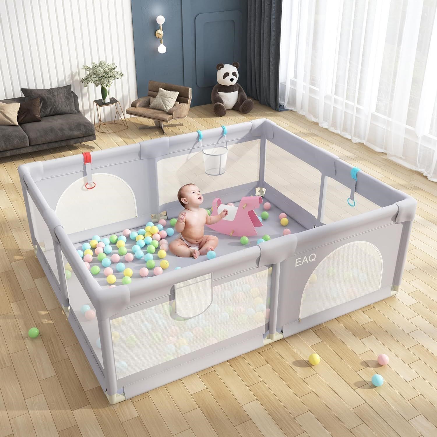 $100 Baby Playpen, 59''*71''