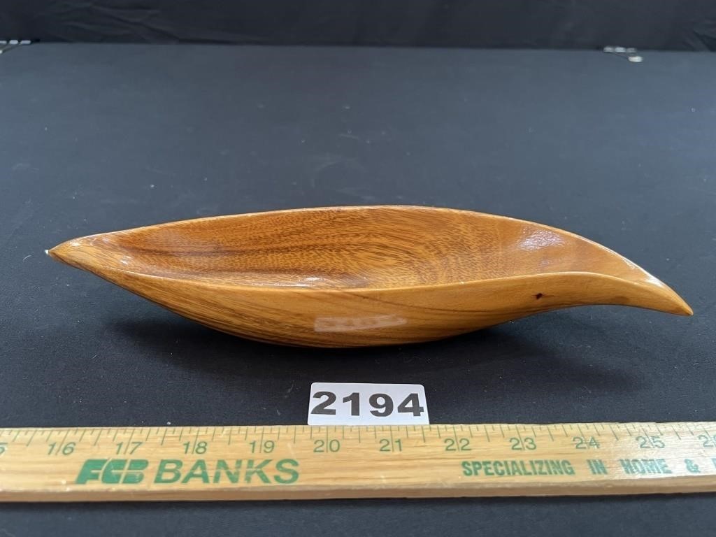 MCM Monkey Pod Bowl 12x3