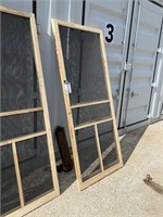 Cedar Screen Doors