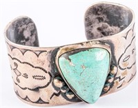 Jewelry Sterling Silver Turquoise Cuff Bracelet