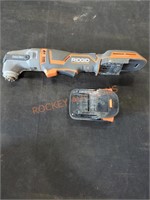 Ridgid 18v multi tool, battery and tool included