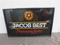 *Vintage Jacobs Best Premium Light Plastic Beer