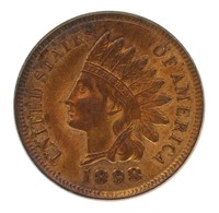 1898 US INDIAN HEAD 1C COIN UNC