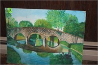 bridge painted picture