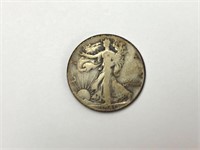 1941 D Walking Liberty Silver Half Dollar