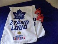 2 TML Towels & 2 Team Canada Cowbells