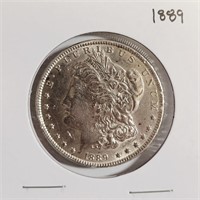 1889 - MORGAN SILVER DOLLAR (3)