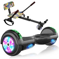 LIEAGLE Hoverboard, Hoverboard with Seat, 6.5" Two