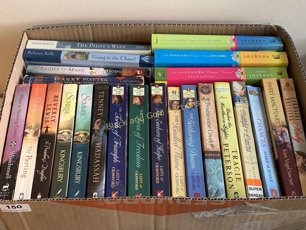 25 PB Fiction Books; Many Amish Inspired