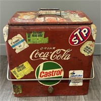 Vintage Coca-Cola Cooler w/ Lid