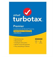 TurboTax Premier 2021 Tax Software Installation