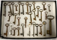 Thirty One Assorted Antique Keys