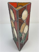 Stained Glass Mushroom Vase