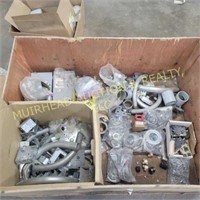 PALLET OF ELECTRICAL, CONDUIT NUTS, MAGNETIC