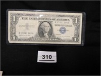 One Dollar Silver Certificate; 1957A; U.S.;