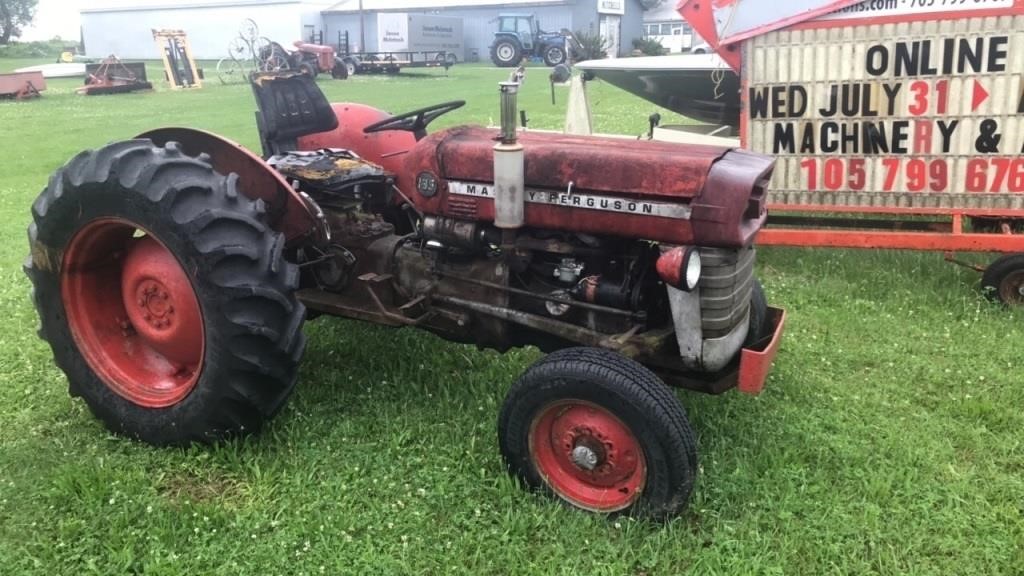 MF 135 tractor