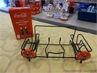 Coca-Cola Tabletop Condiment Tray + S&P Shakers