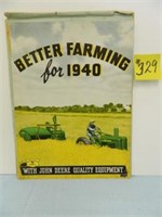 1940 JD Better Farming Magazine, Good Condition