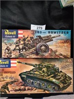 Revell Military Model kits #H-539, H-540