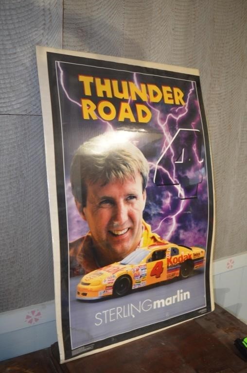 Thunder Road Sterling Marlin Poster