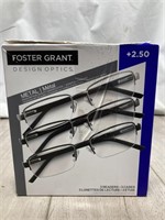 Foster Grant Readers Size 2.50