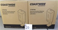 2 Cases Coastwide J Series Automatic Dispenser