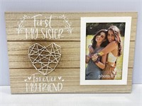 Pair of picture frames for Sisters