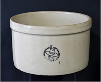 Vintage Medicine Hat Potteries Crock 6"h