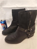 Boots  franco sarto benton de moto en cuir P : 8