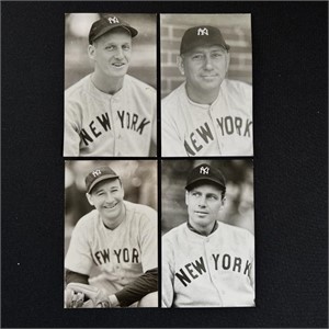 New York Yankees Baseball Player Postcards