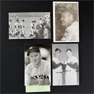 New York Yankees Baseball Player Postcards