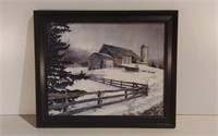 Framed Peter Frederick Print 23.5x19.5"