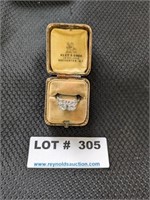 2 Stone Ring in Klee & Groh Jewelers Box