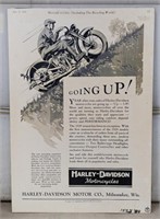 Harley-Davidson Museum Display Board. Board