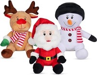 Christmas Stuffed Plush Toys Set, Christmas