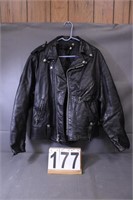 Harley Davidson Leather Coat Size 44