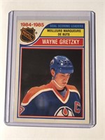 1984-85 Wayne Gretzky Goal Scoring Leader Card