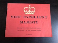 1953 Most Excellent Majesty Book