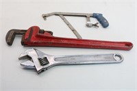 Deluxe Heavy Duty 24" Pipe Cutter, 18" Wrench..