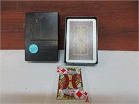 Vintage Deck of Cards in Plastic Container