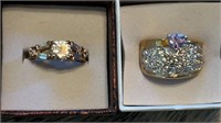 (2) Rings in Gift Boxes, Sizes 5 & 6