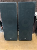 2 Kenwood 4-Way Speakers Model JL-955WAV