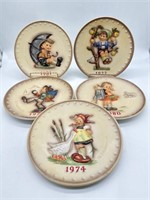 Vintage Lot of Goebel Hummel Germany Plates