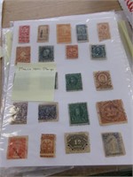 STAMPS OF -1800'S MEXICO