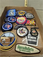 Tray Of Assorted Patches