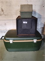 Igloo Cooler and Tackle box