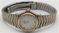 18k Gold & Stainless Steel Diamond Ebel Watch