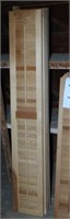 (8) 9"x53" Interior Louvered Shutters
