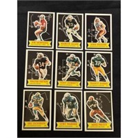 Complete 1984 Topps Football Stars 30 Card Set